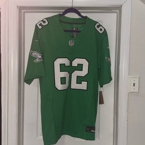 Philadelphia Eagles 🦅 Kelly Green Jason Kelce Jersey XLarge